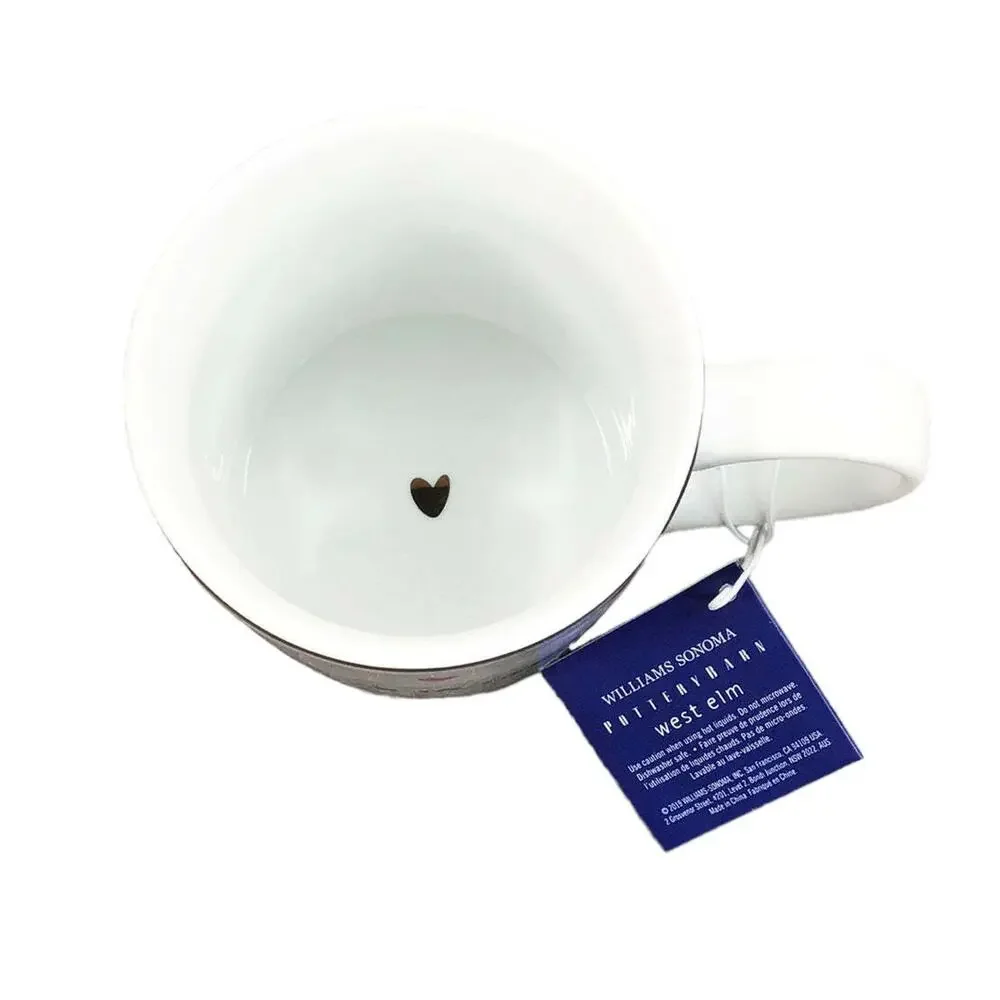 Williams Sonoma “Love is Love” Coffee Mug Cup LBGTQ
